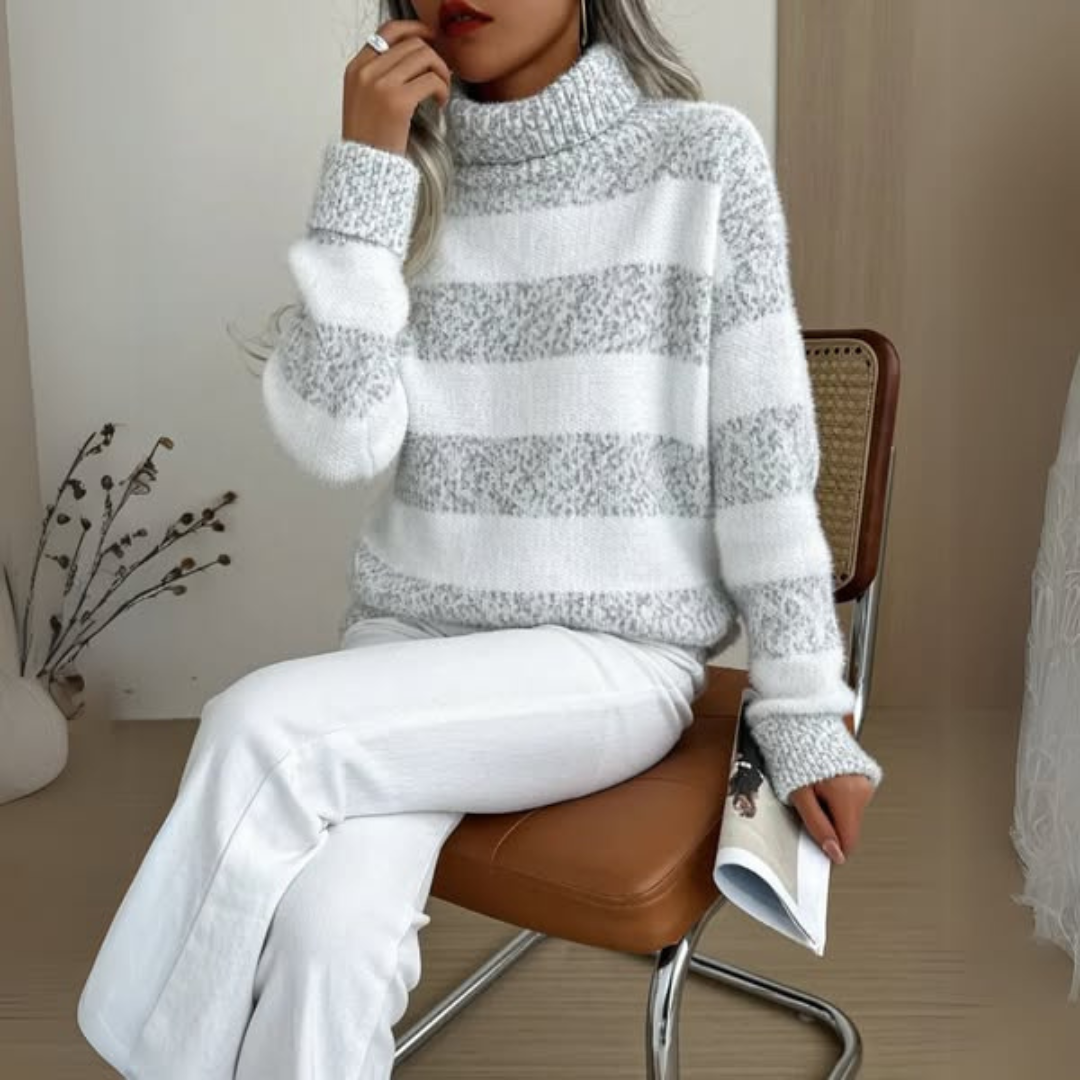 Mila Striped Knitted Sweater