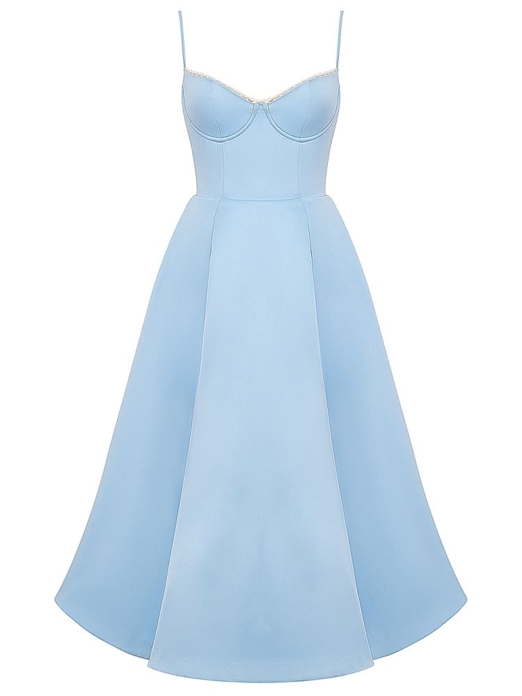 Misses Tulle Midi Dress