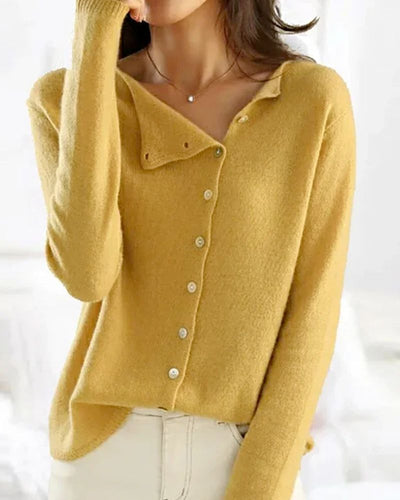 Vicky Button Sweater