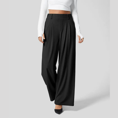 Elysian Stretch High-Waisted Trousers