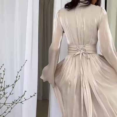 Serenity Pleated Gown