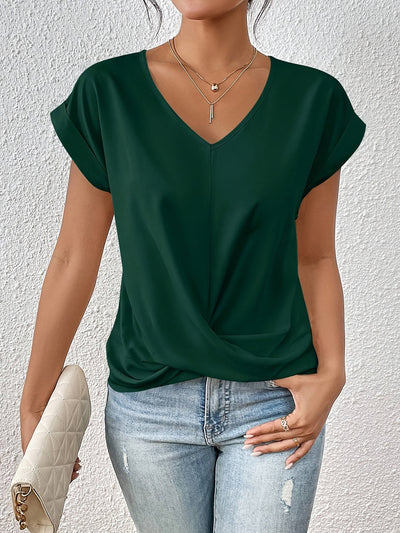 The Layla Twist Drape Tee