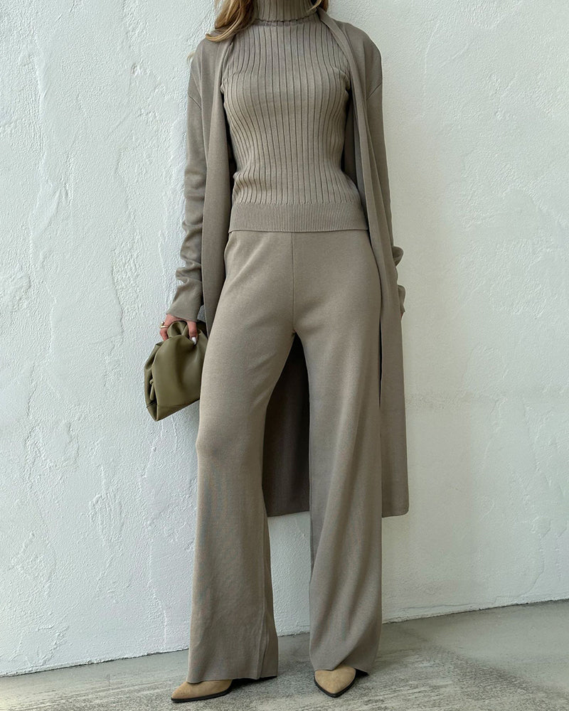 Olivia 3-Piece Knit Set