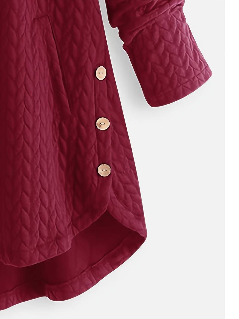 Quilted Hooded Coat