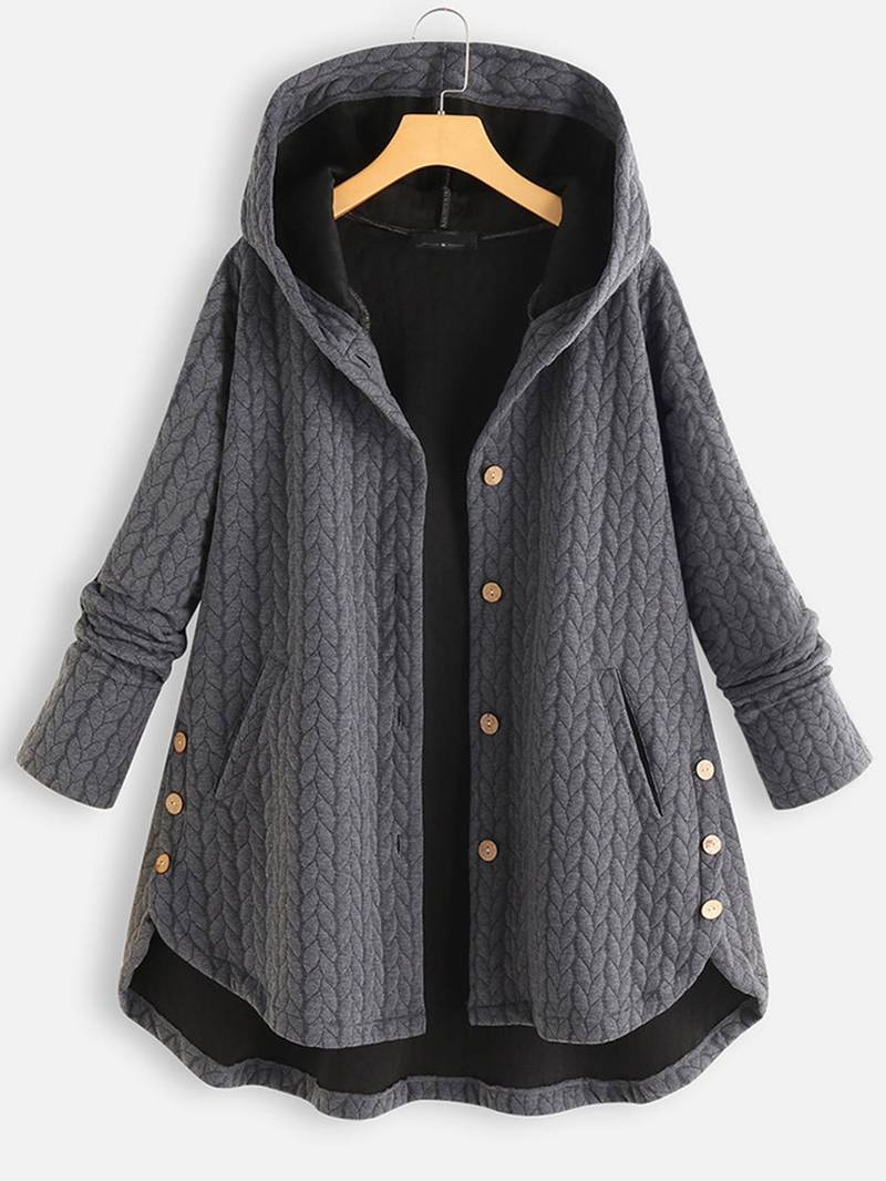 Quilted Hooded Coat