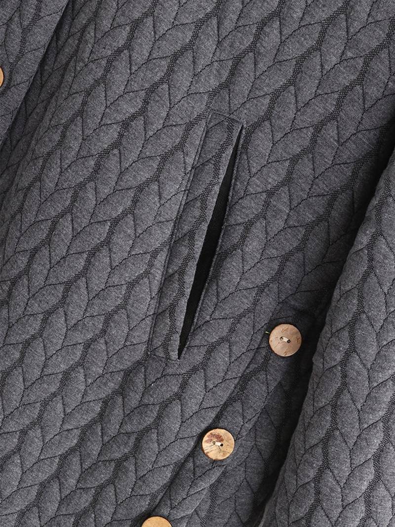 Quilted Hooded Coat