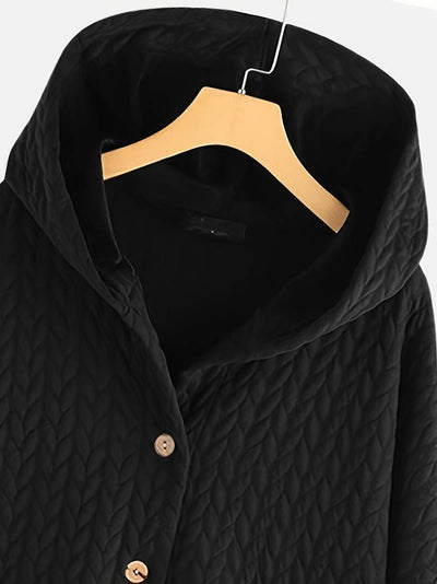 Quilted Hooded Coat