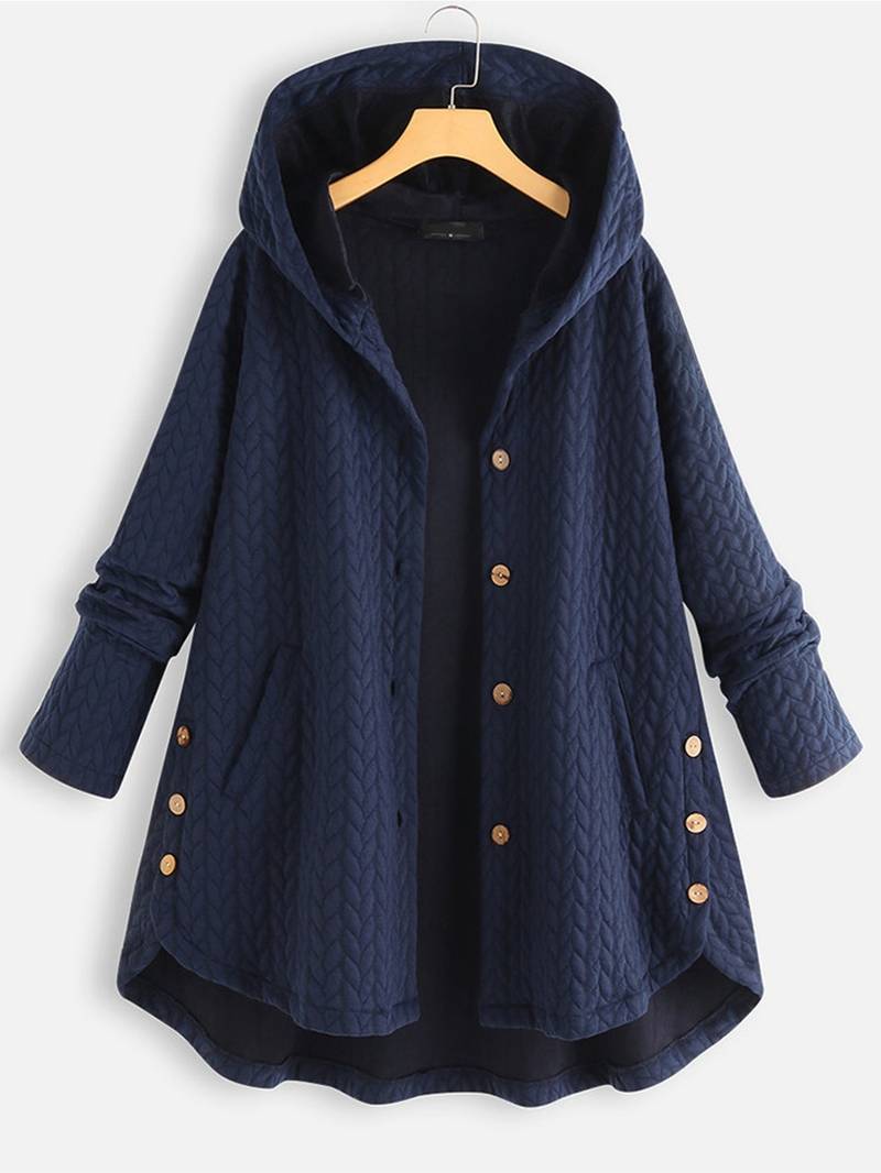 Quilted Hooded Coat