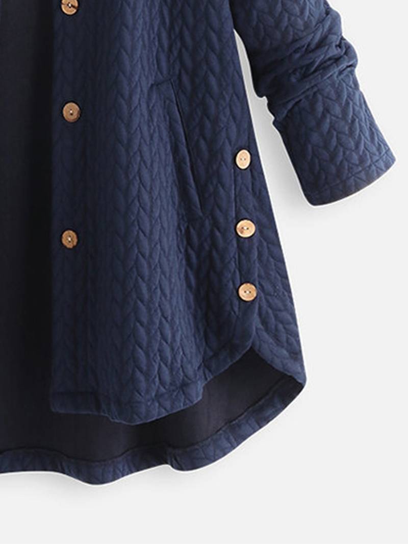 Quilted Hooded Coat