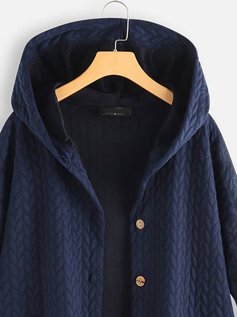 Quilted Hooded Coat