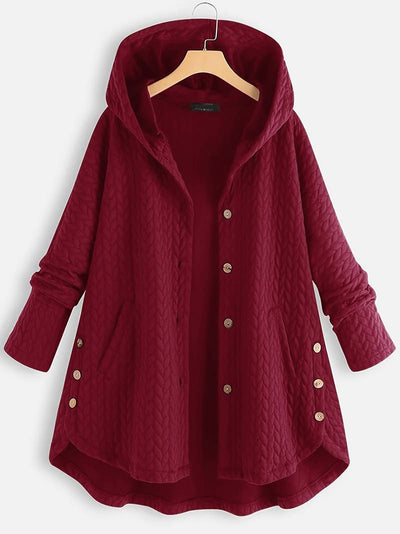 Quilted Hooded Coat