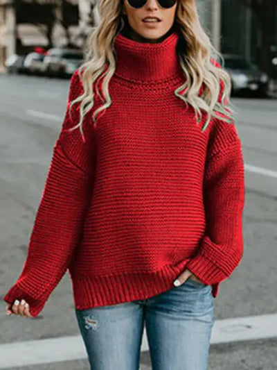 Highland Haven Turtleneck Sweater