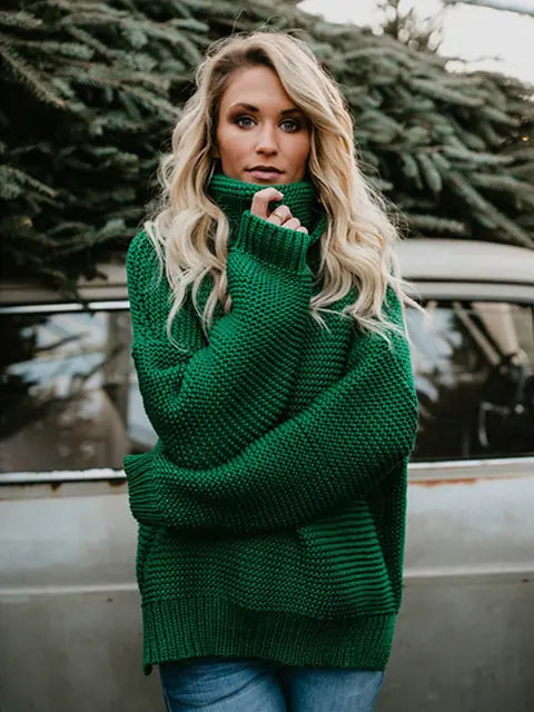 Highland Haven Turtleneck Sweater