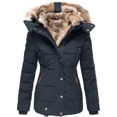 Aria - Luxe Fur-Lined Winter Coat