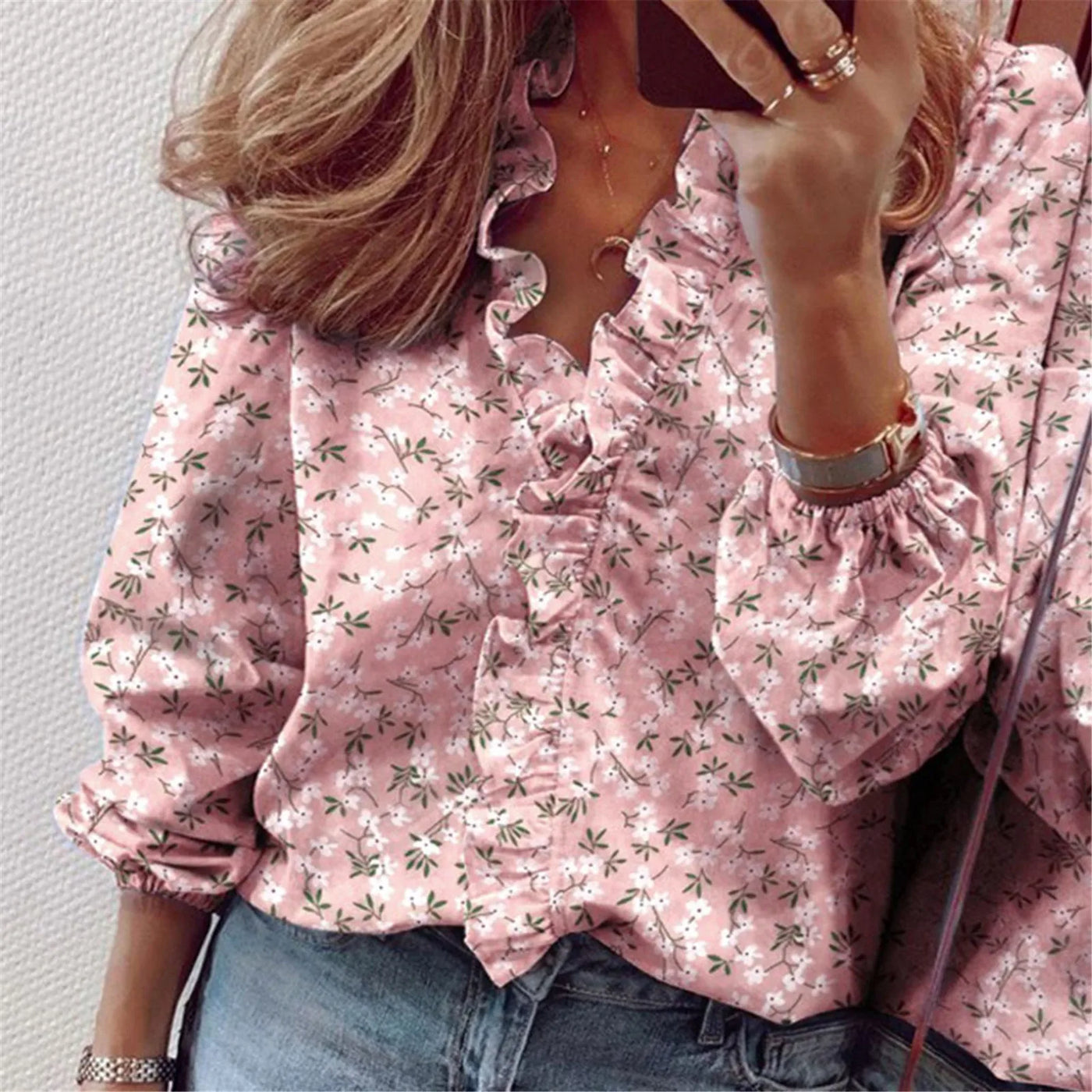 Clara Ruffled Blouse