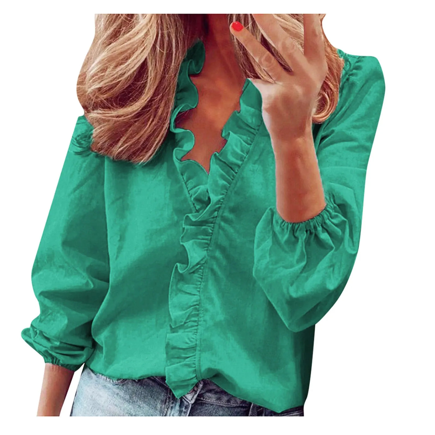 Clara Ruffled Blouse