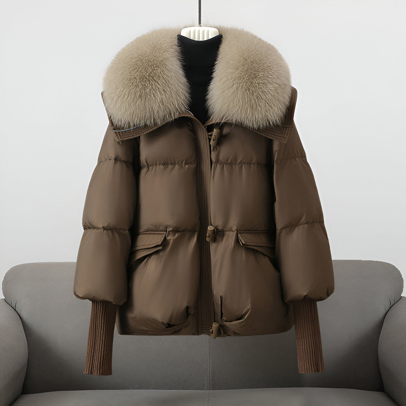 The Florence Fur-Collared Jacket