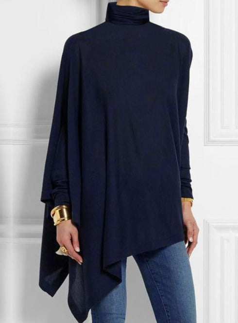 Monique Asymmetrical Drape Top