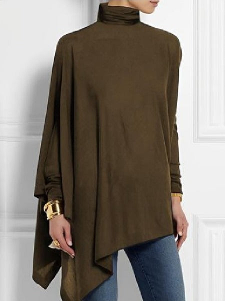 Monique Asymmetrical Drape Top