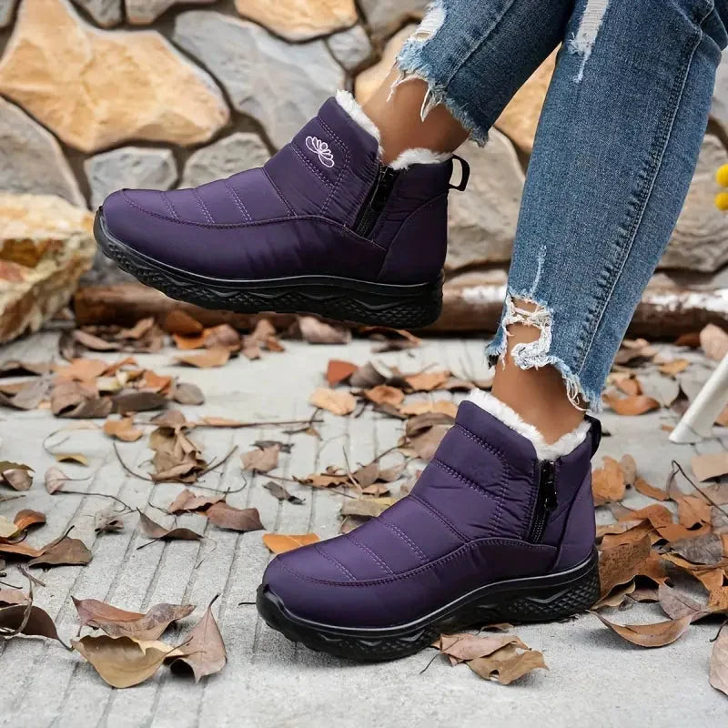 LilyFrost Zip Boots