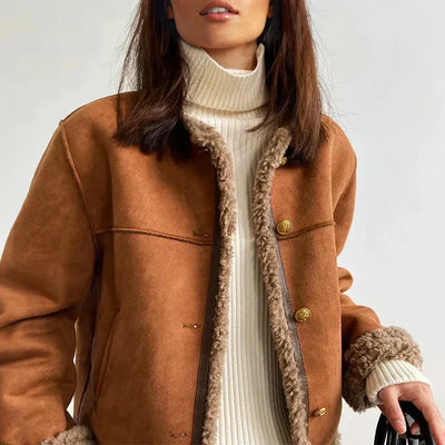 Lila Faux Shearling Jacket