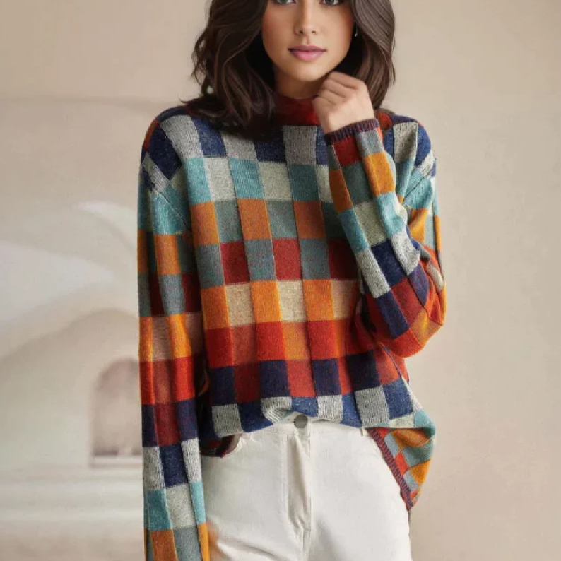 Sophie Colour Block Jumper