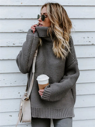 Highland Haven Turtleneck Sweater